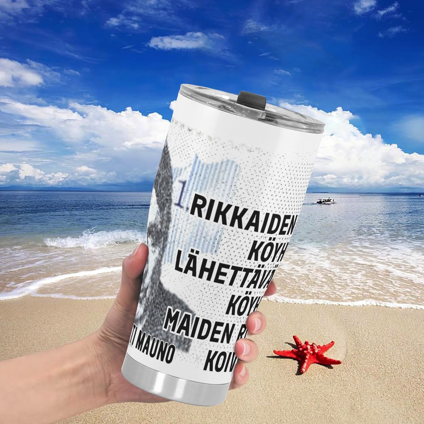 3D Personalized Stainless Steel Tumbler 30oz Printed Cup Gift