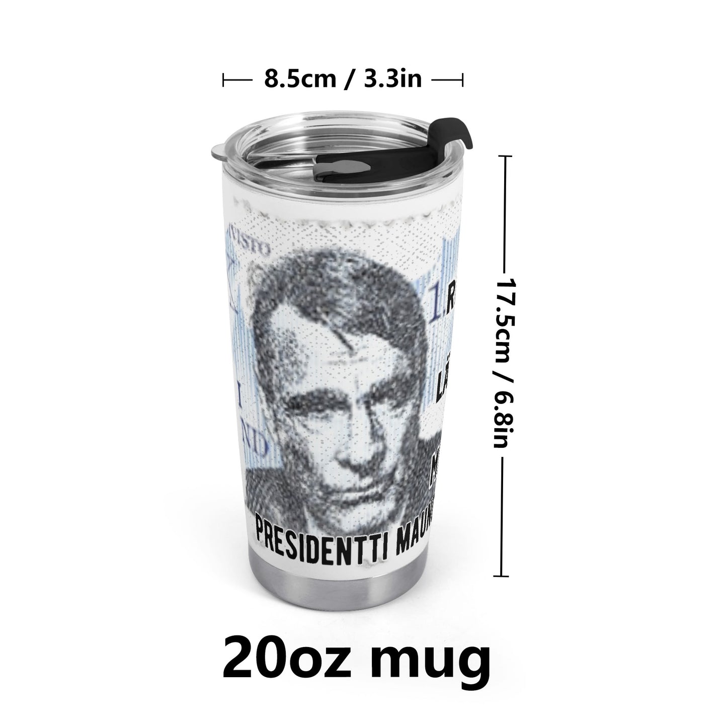 All Over Printing Stainless Steel 20oz Car Tumbler Personalized Gift