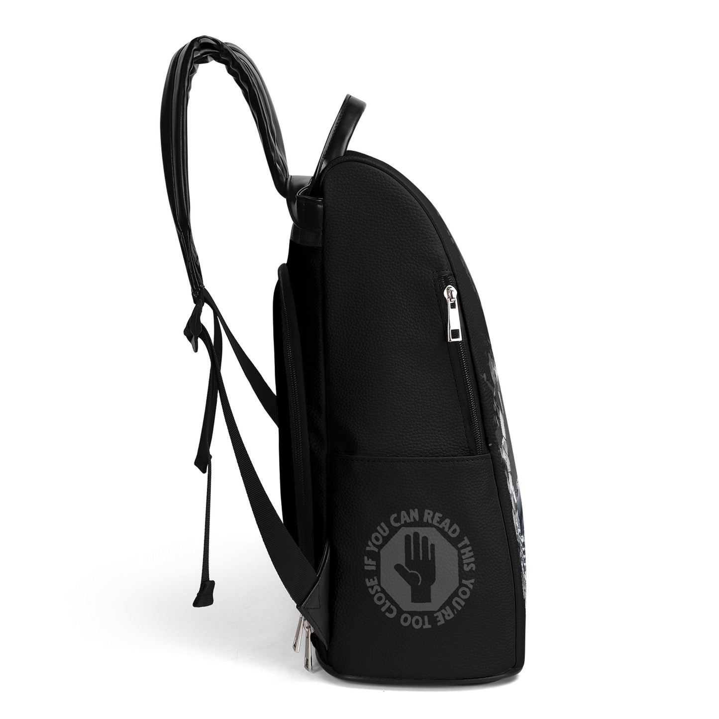 New Travel PU Daypack Anti-theft Backpack