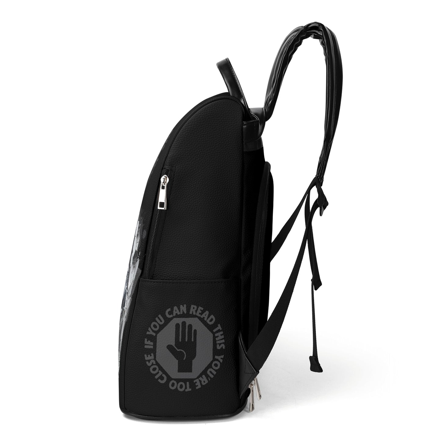 New Travel PU Daypack Anti-theft Backpack