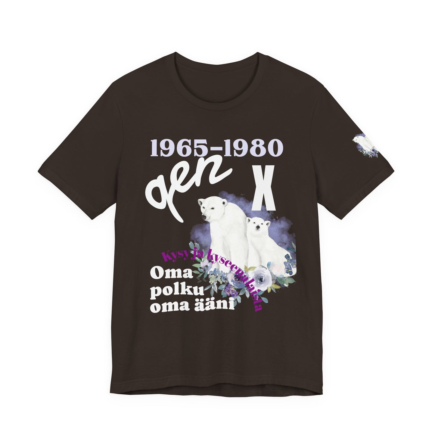 gen x jääkarhu  Unisex Jersey Short Sleeve Tee