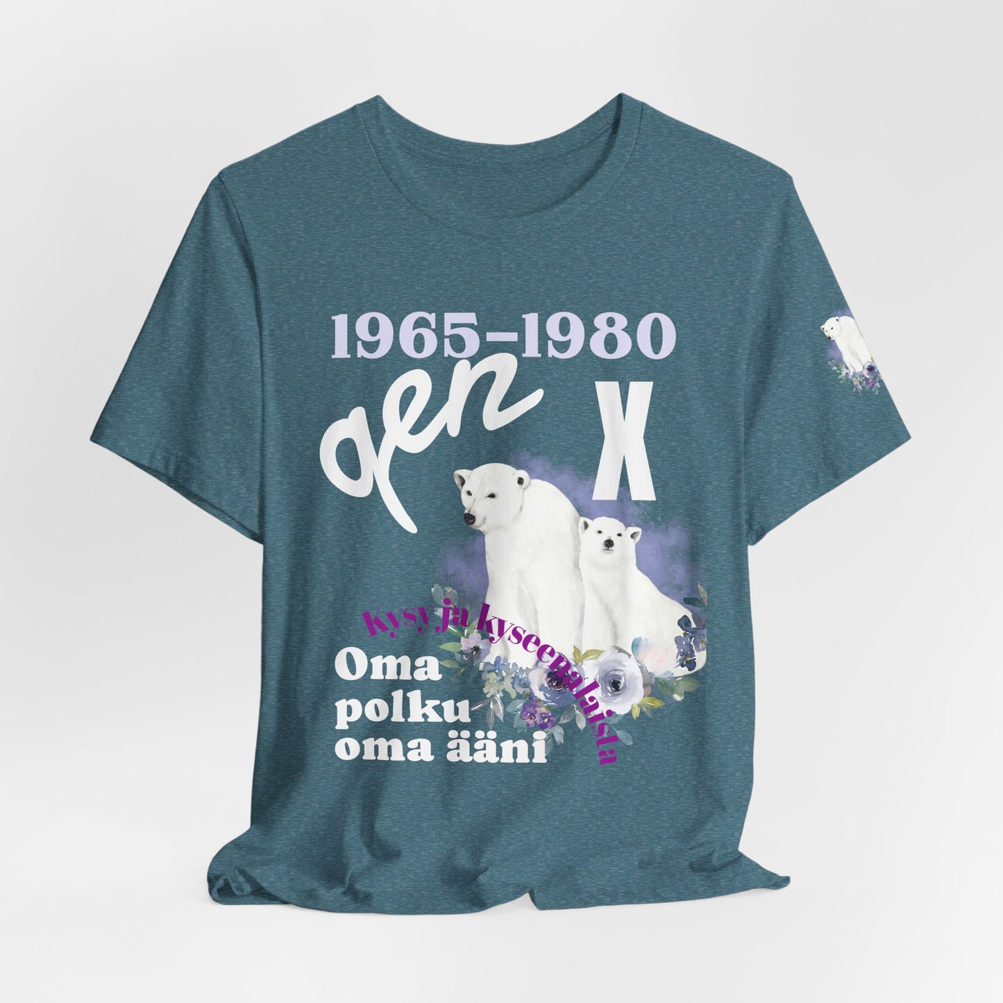 gen x jääkarhu  Unisex Jersey Short Sleeve Tee