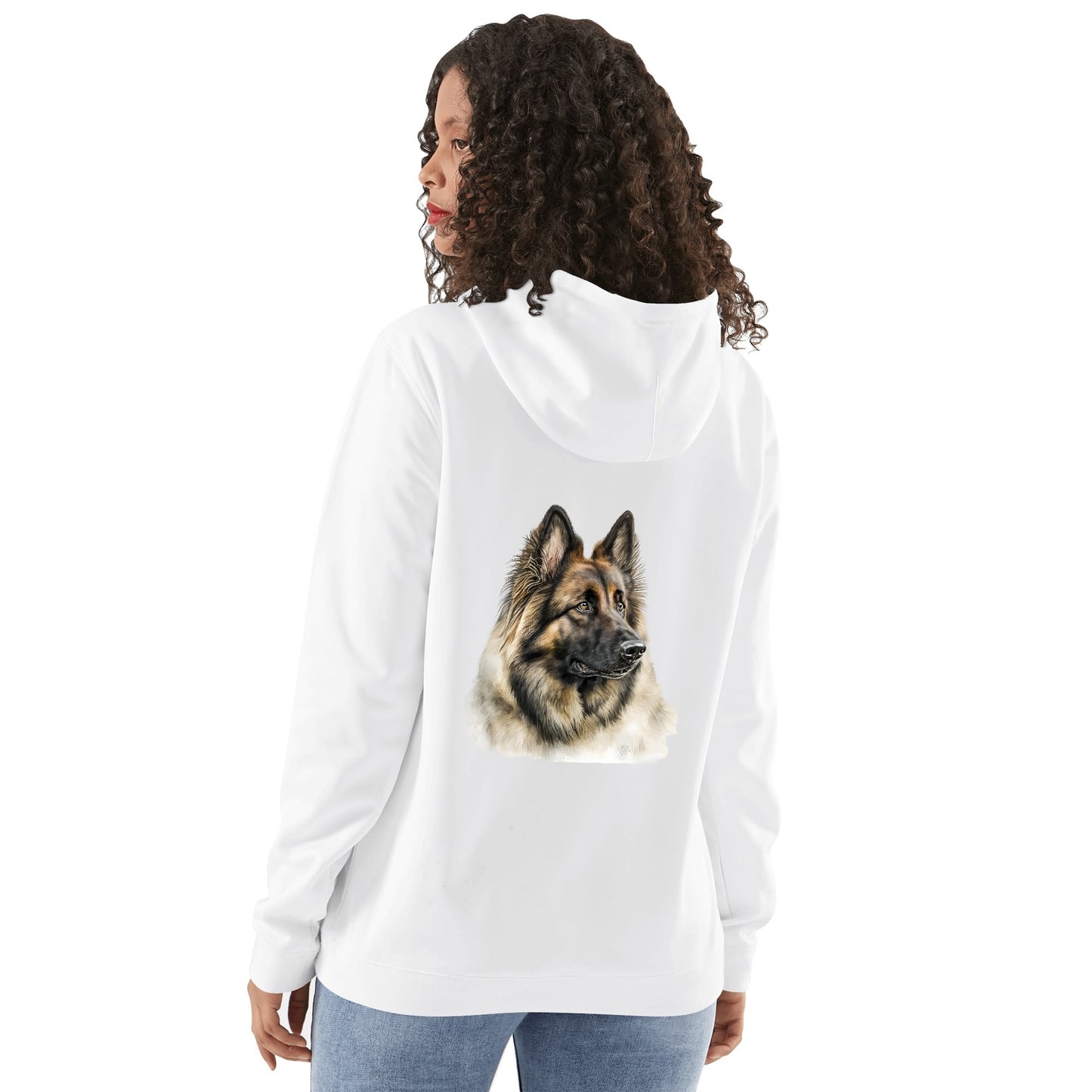 Unisex Front & Back Printing Cotton Hoodie