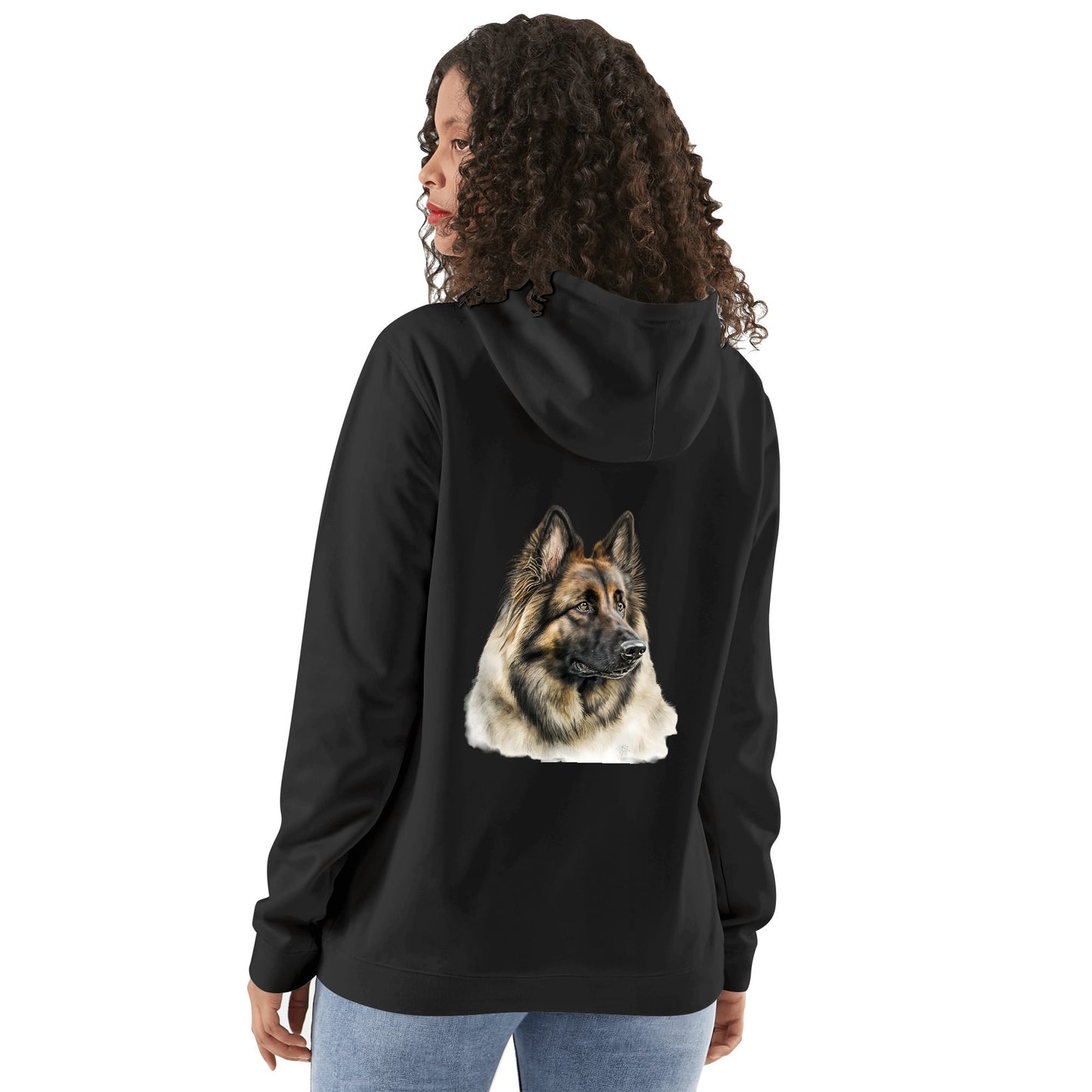 Unisex Front & Back Printing Cotton Hoodie