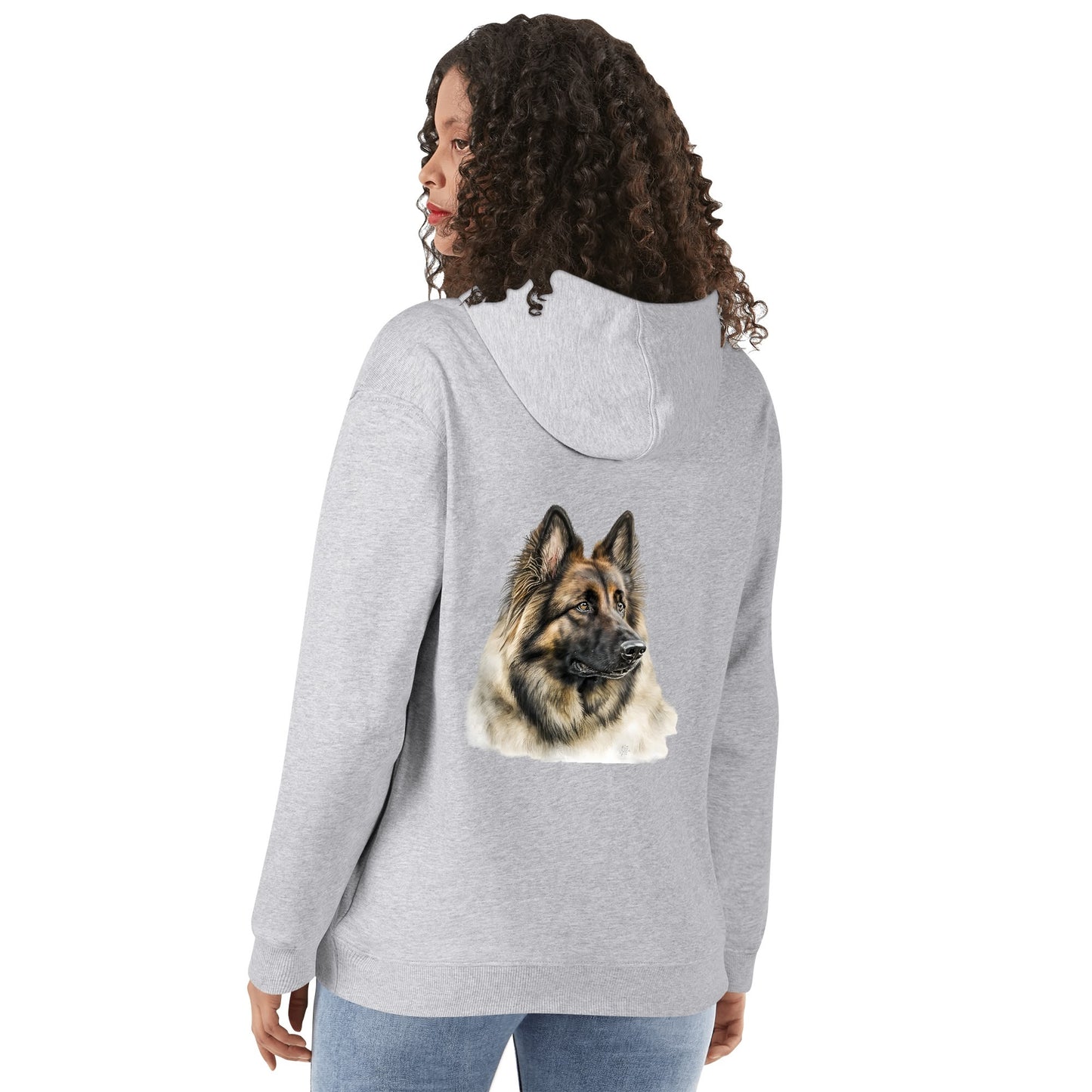 Unisex Front & Back Printing Cotton Hoodie