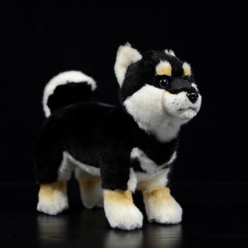 Simulation dog plush toy 26cm