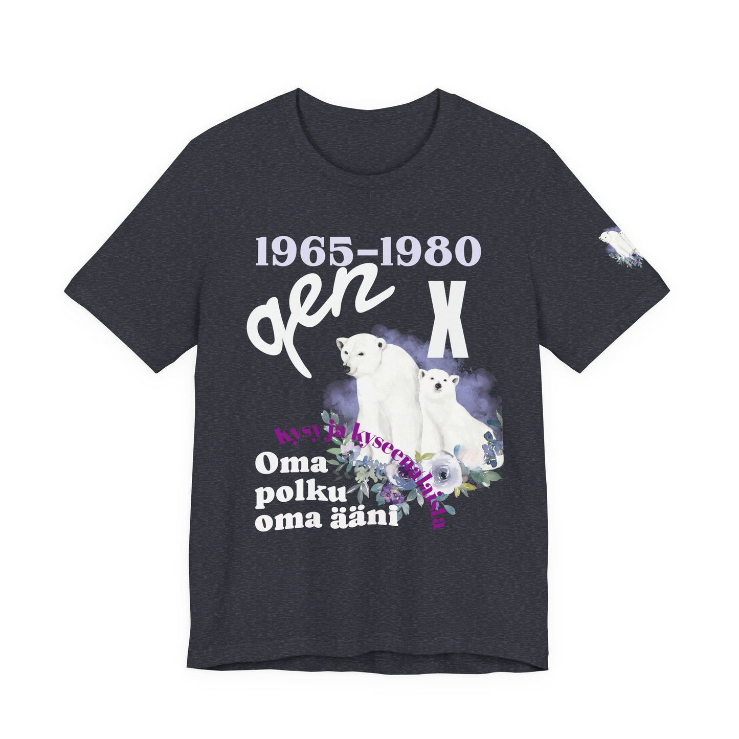 gen x jääkarhu  Unisex Jersey Short Sleeve Tee
