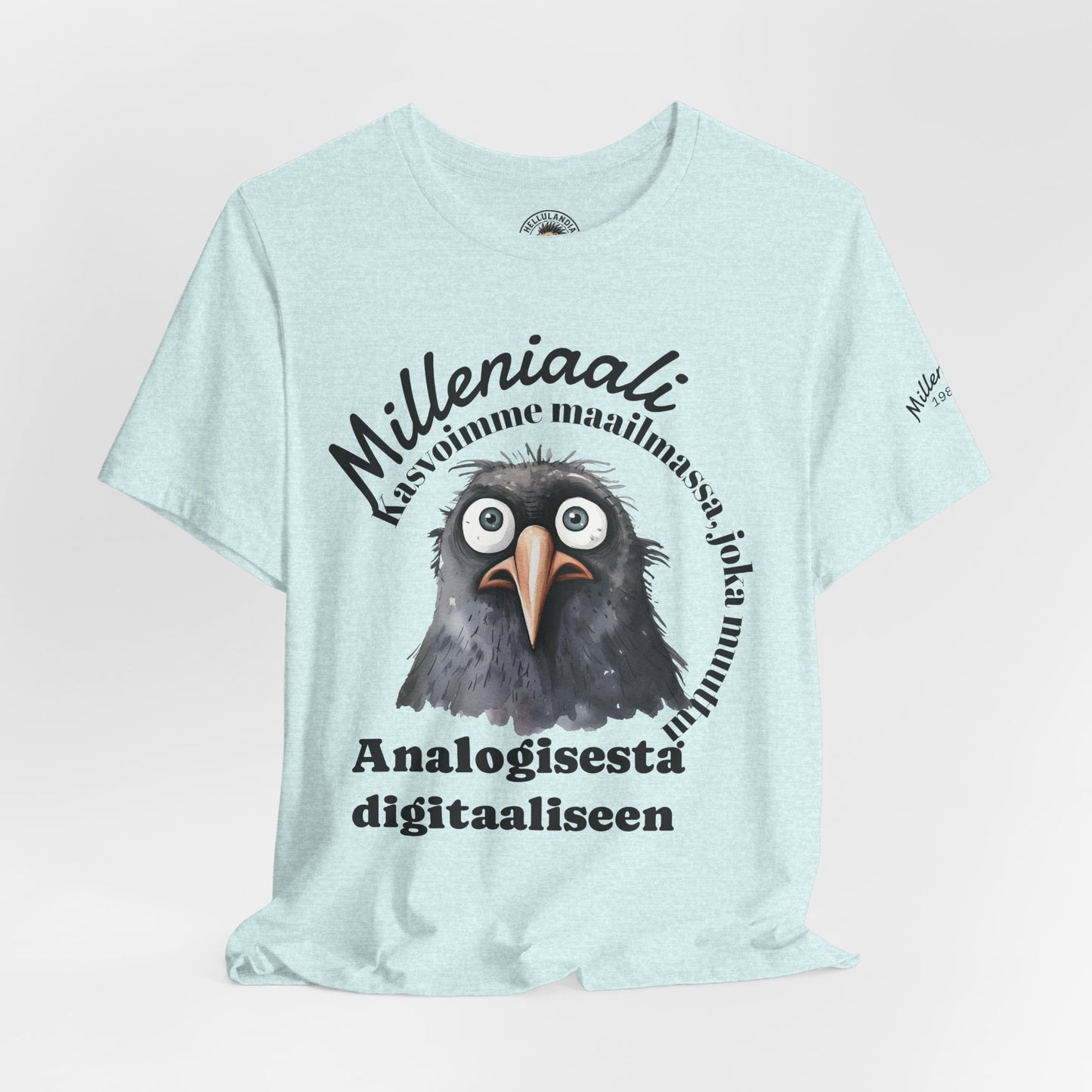 Korppi Milleniaalit Gen T-Shirt — Finnish Graphic Tee