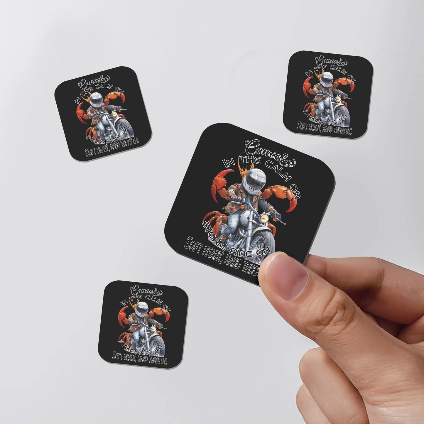 Personalized Magnetic Photos Gifts Fridge Stickers 4 Pcs