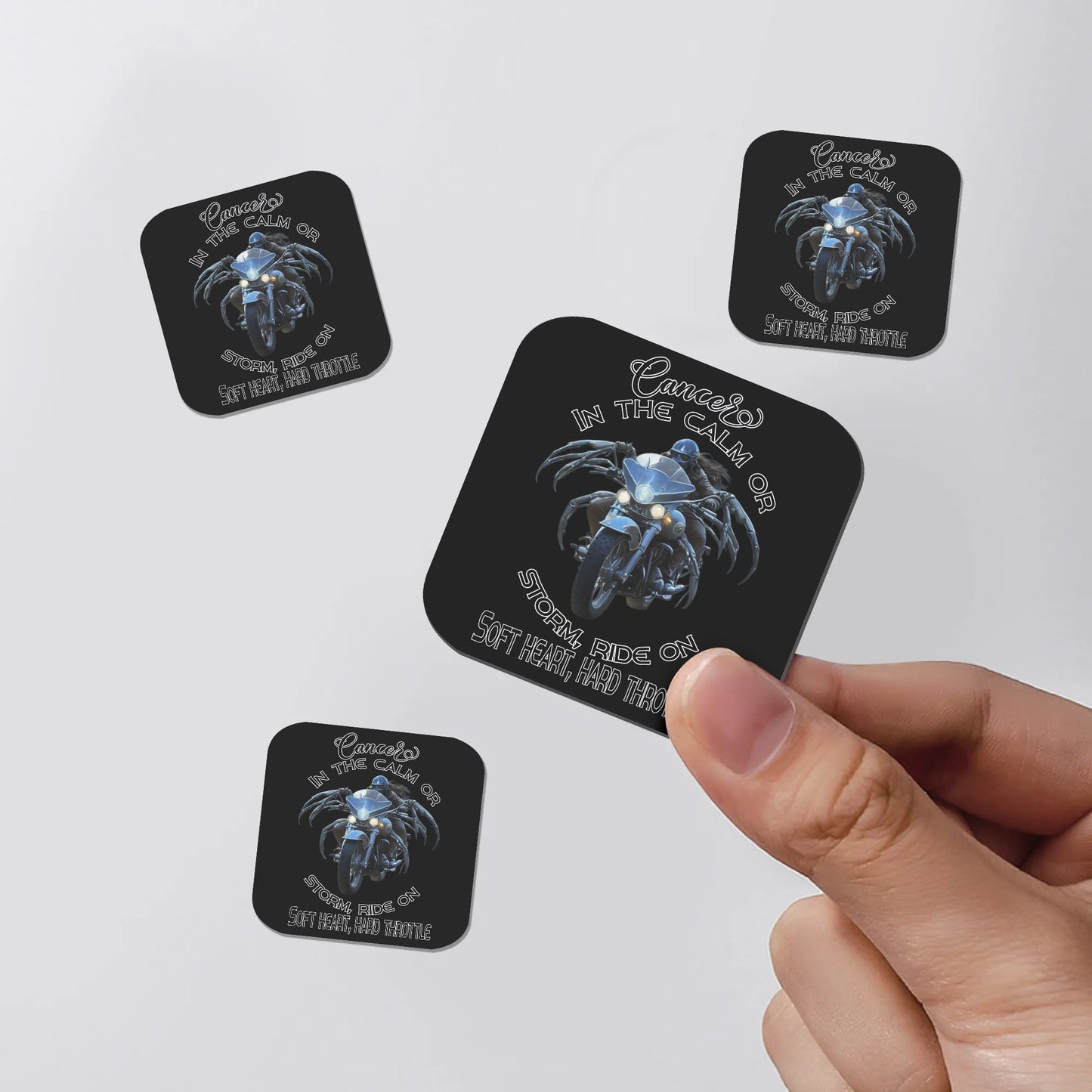 Personalized Magnetic Photos Gifts Fridge Stickers 4 Pcs
