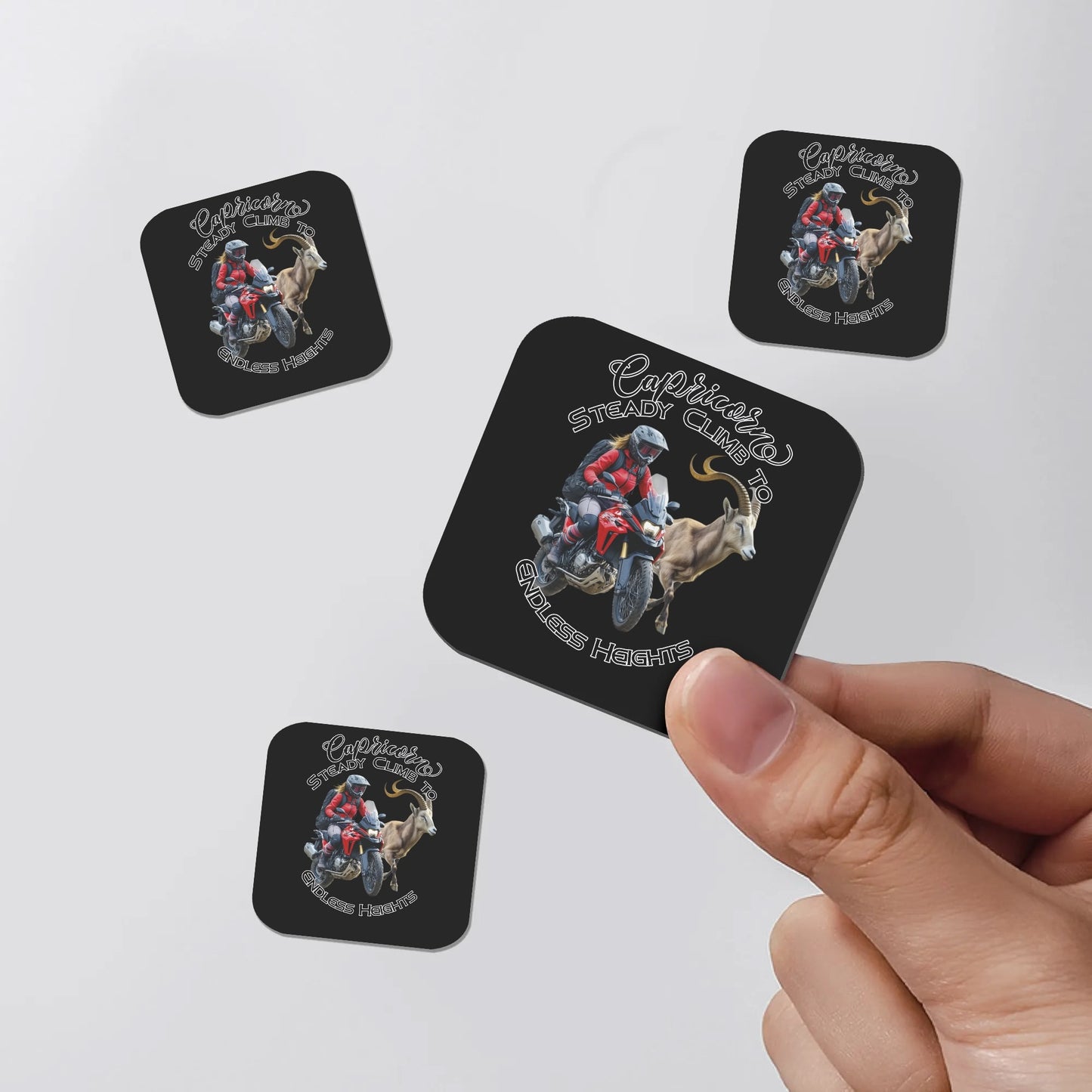Personalized Magnetic Photos Gifts Fridge Stickers 4 Pcs