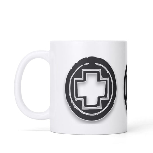 aselajit military suomi valkoinen muki