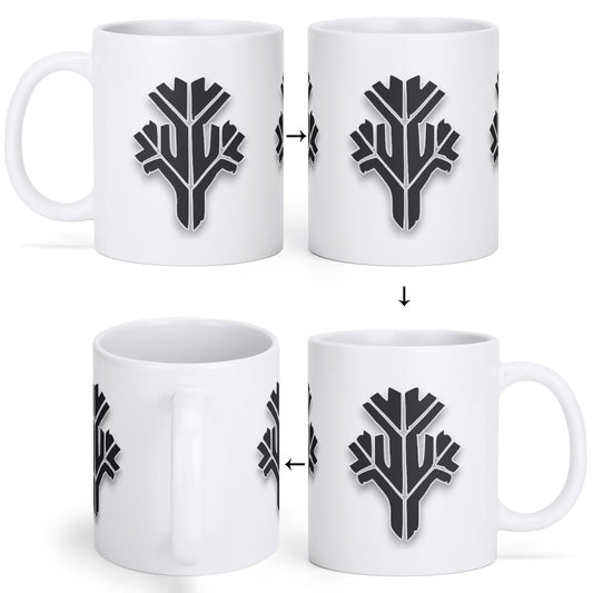 aselajit military suomi valkoinen muki