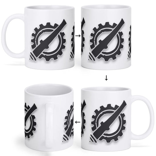 White Coffee Mug