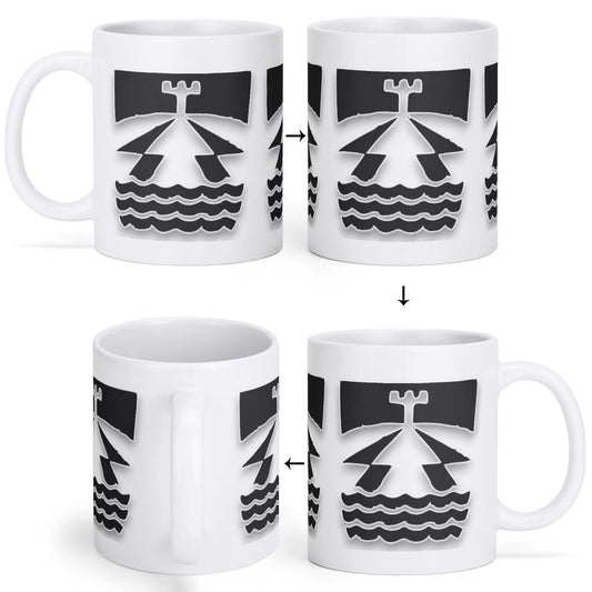 aselajit military suomi valkoinen muki