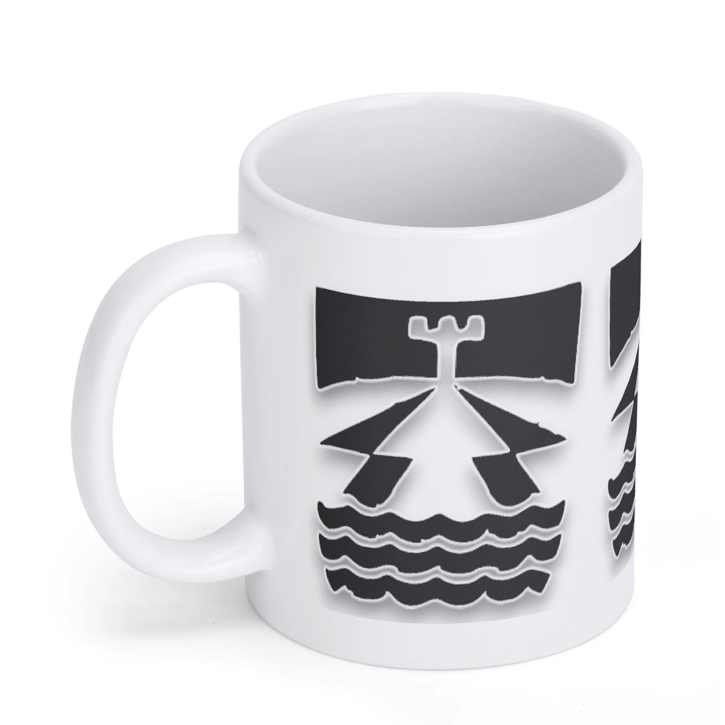 aselajit military suomi valkoinen muki
