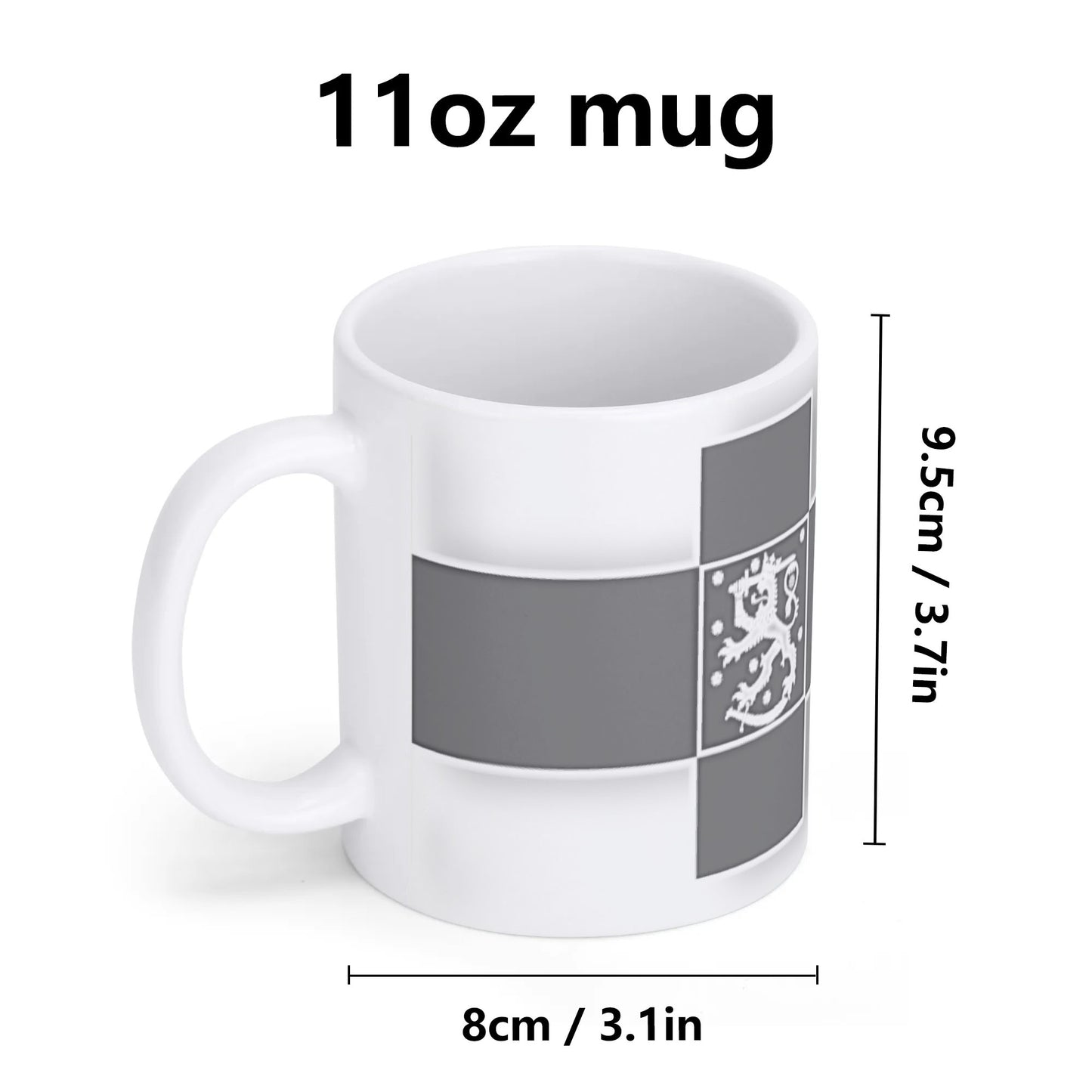 aselajit military suomi valkoinen muki