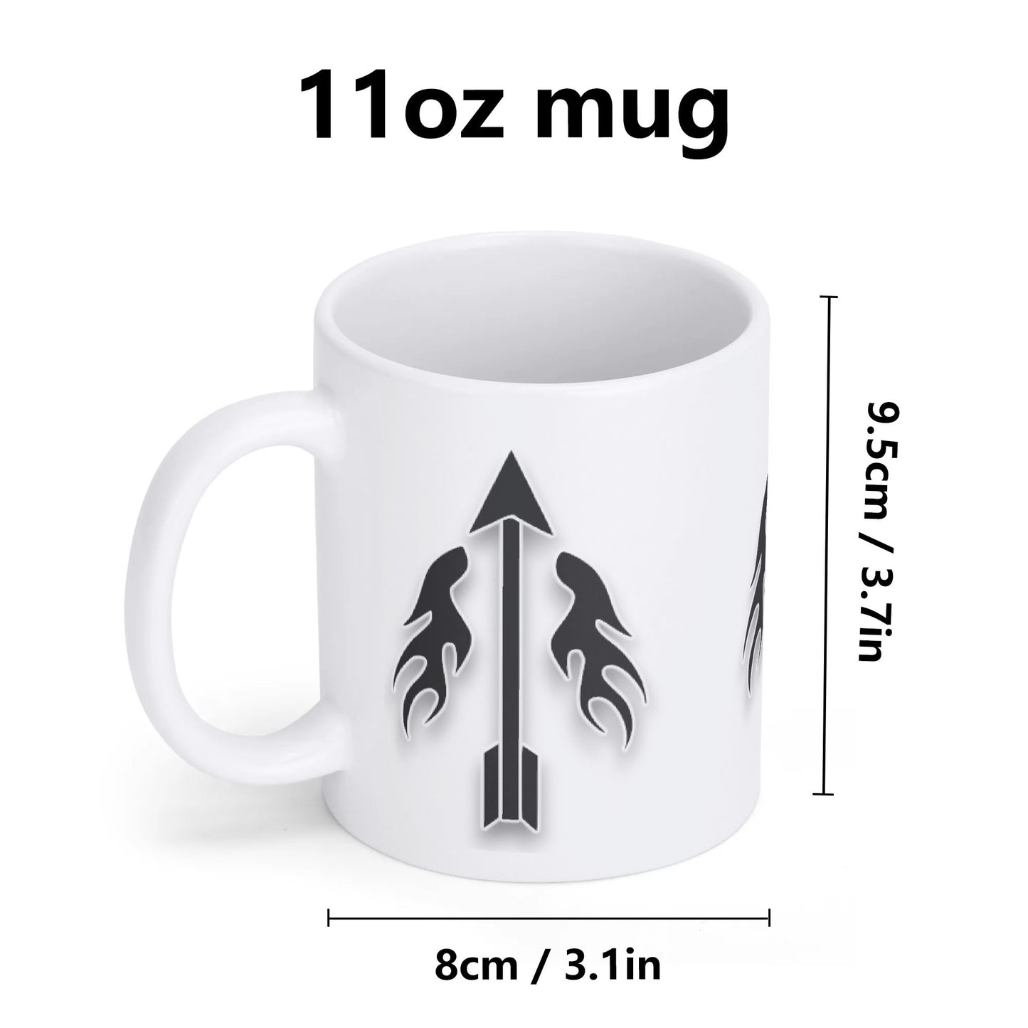 aselajit military suomi valkoinen muki