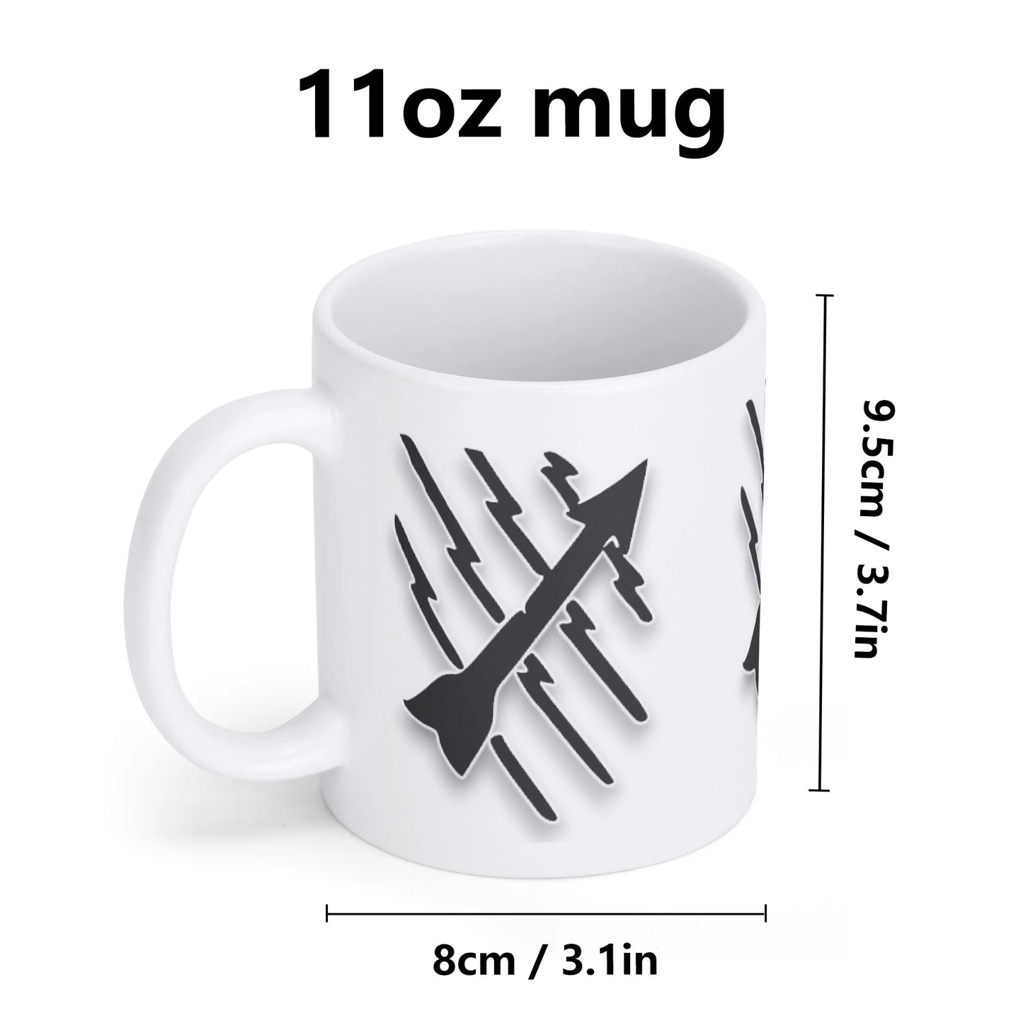 aselajit military suomi valkoinen muki