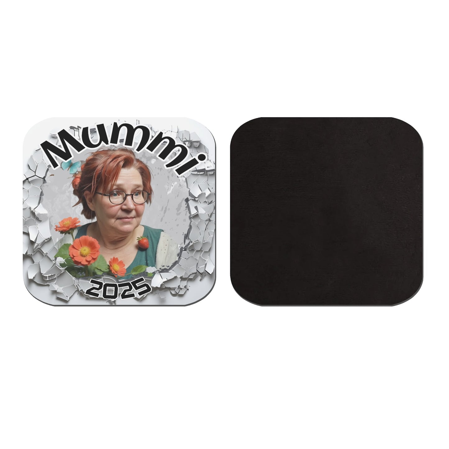 Personalized Magnetic Photos Gifts Fridge Stickers 4 Pcs