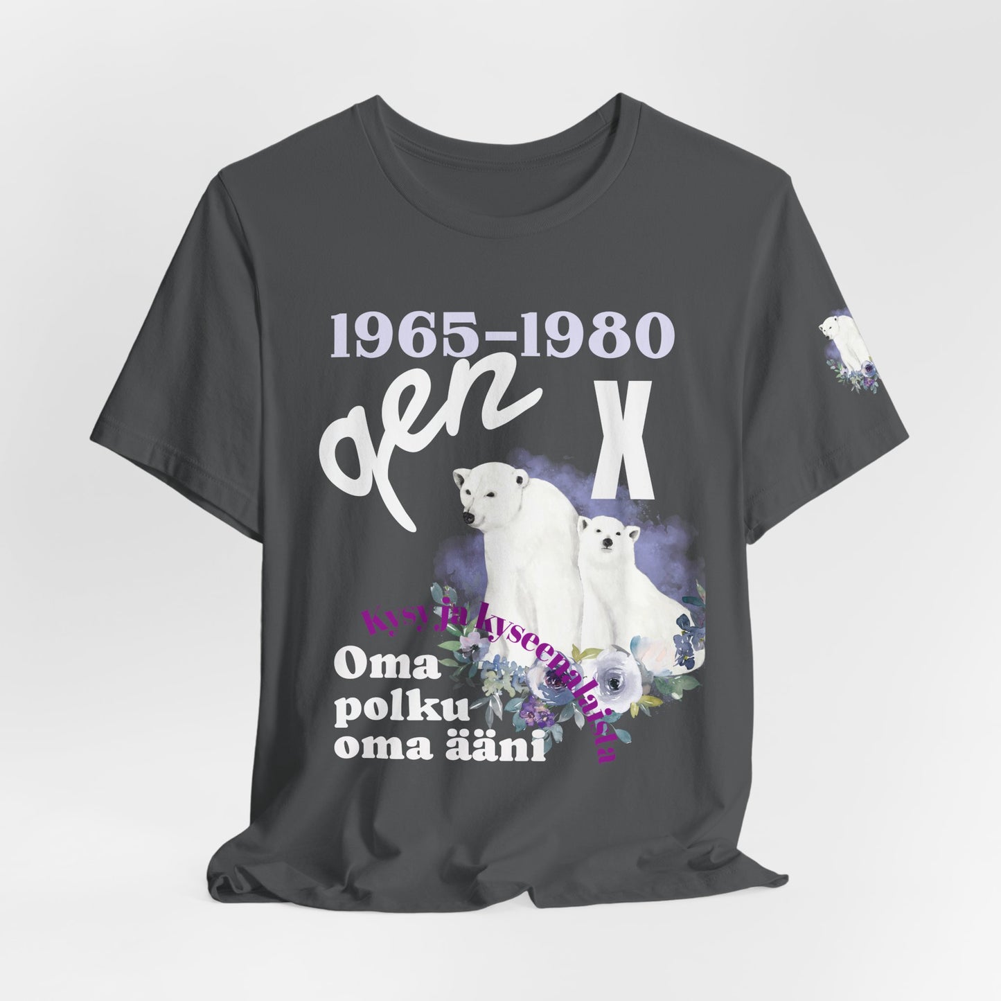gen x jääkarhu  Unisex Jersey Short Sleeve Tee