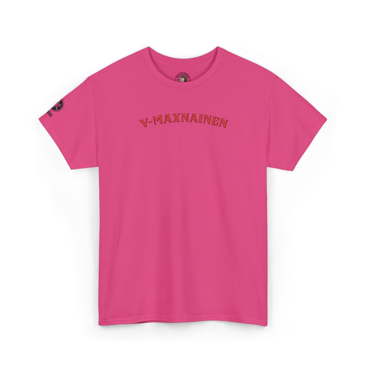 v-maxnainen Graphic Tee — Retro Script biker Lover T-Shirt