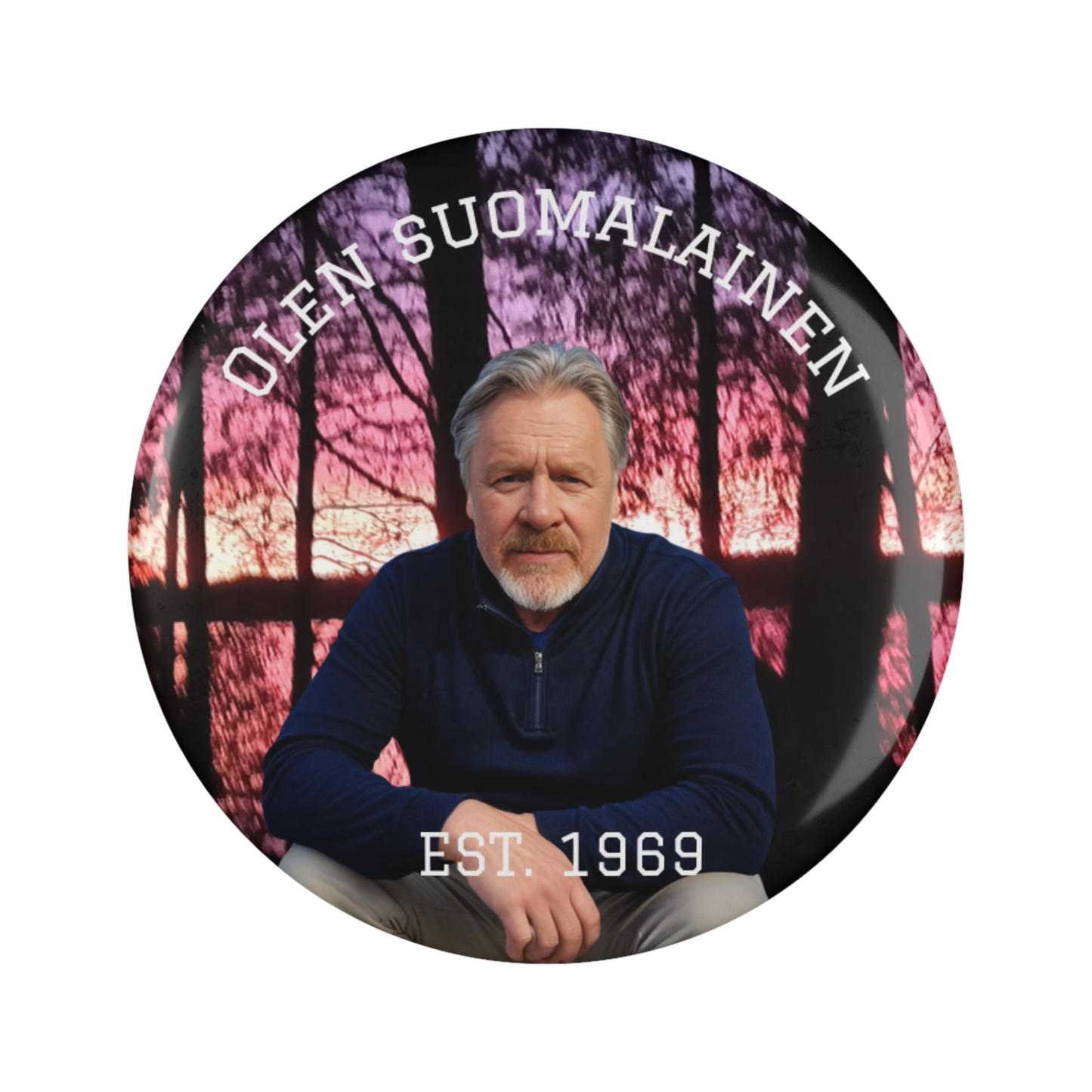 Vahva helllive  pullonavaaja Omalla Kuvalla – Pyöreä´58mm Perskuta!