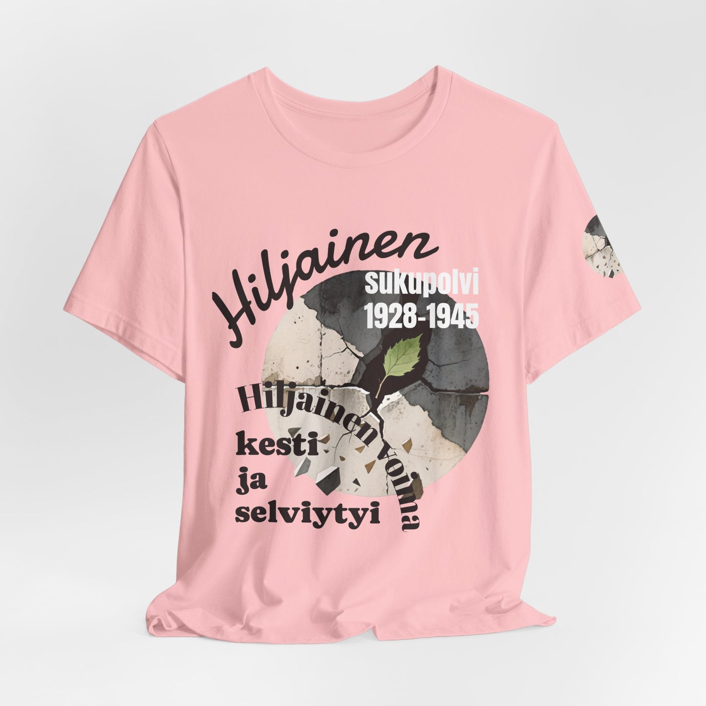 hiljainen sukupolvi silent gen  Unisex Jersey Short Sleeve Tee