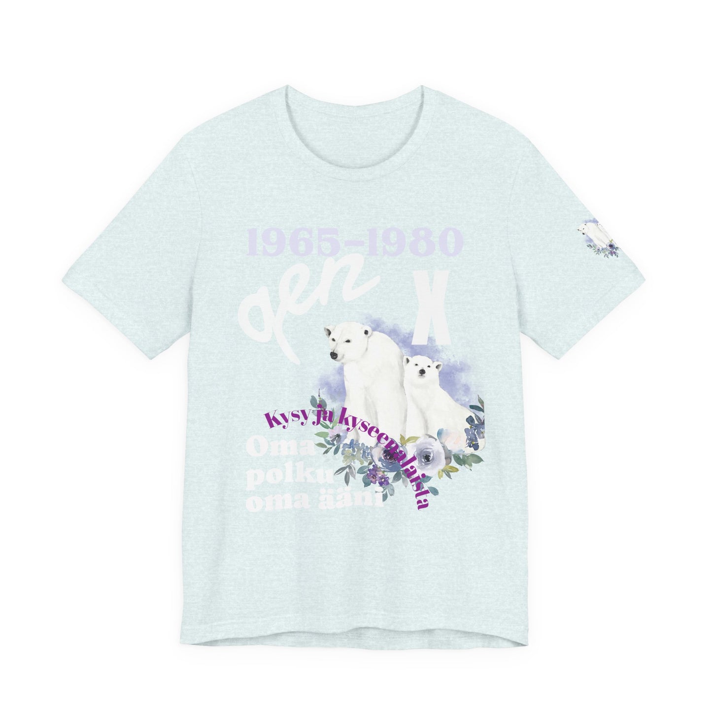 gen x jääkarhu  Unisex Jersey Short Sleeve Tee