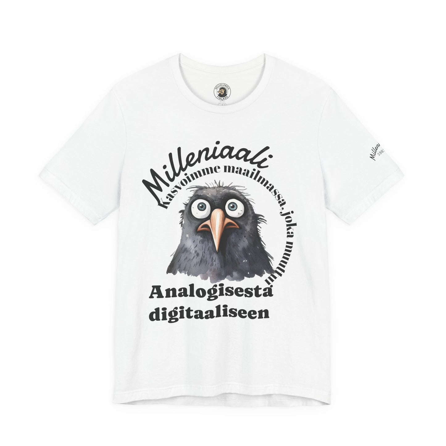 Korppi Milleniaalit Gen T-Shirt — Finnish Graphic Tee