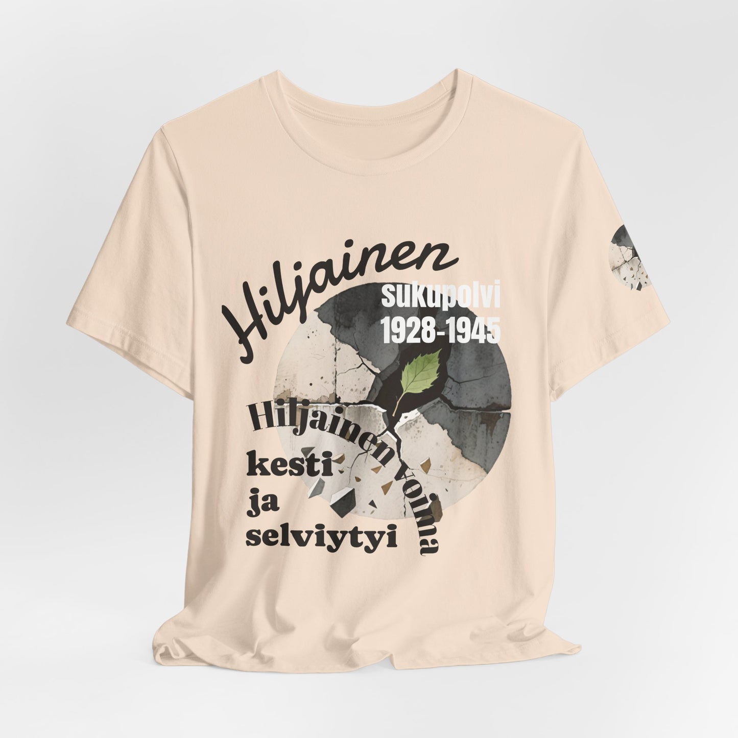 hiljainen sukupolvi silent gen  Unisex Jersey Short Sleeve Tee