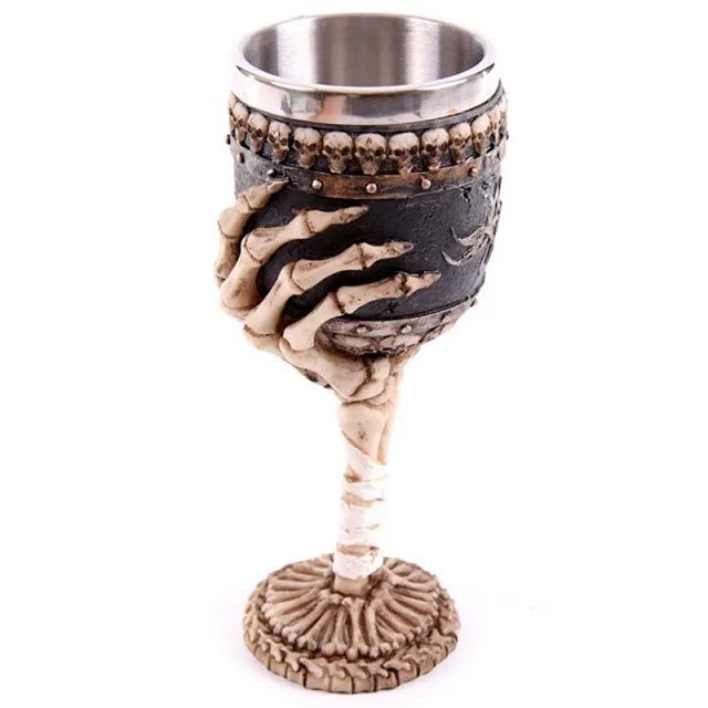 Shantou goblet ghost hand goblet stainless steel cup