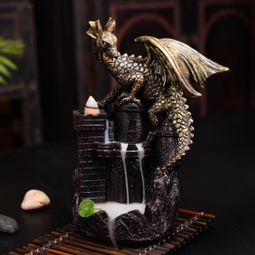 Dragon Castle Incense Burner