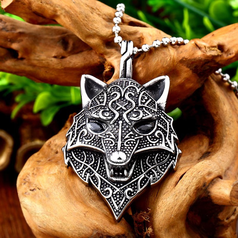 Toke Wolf Viking Pendant