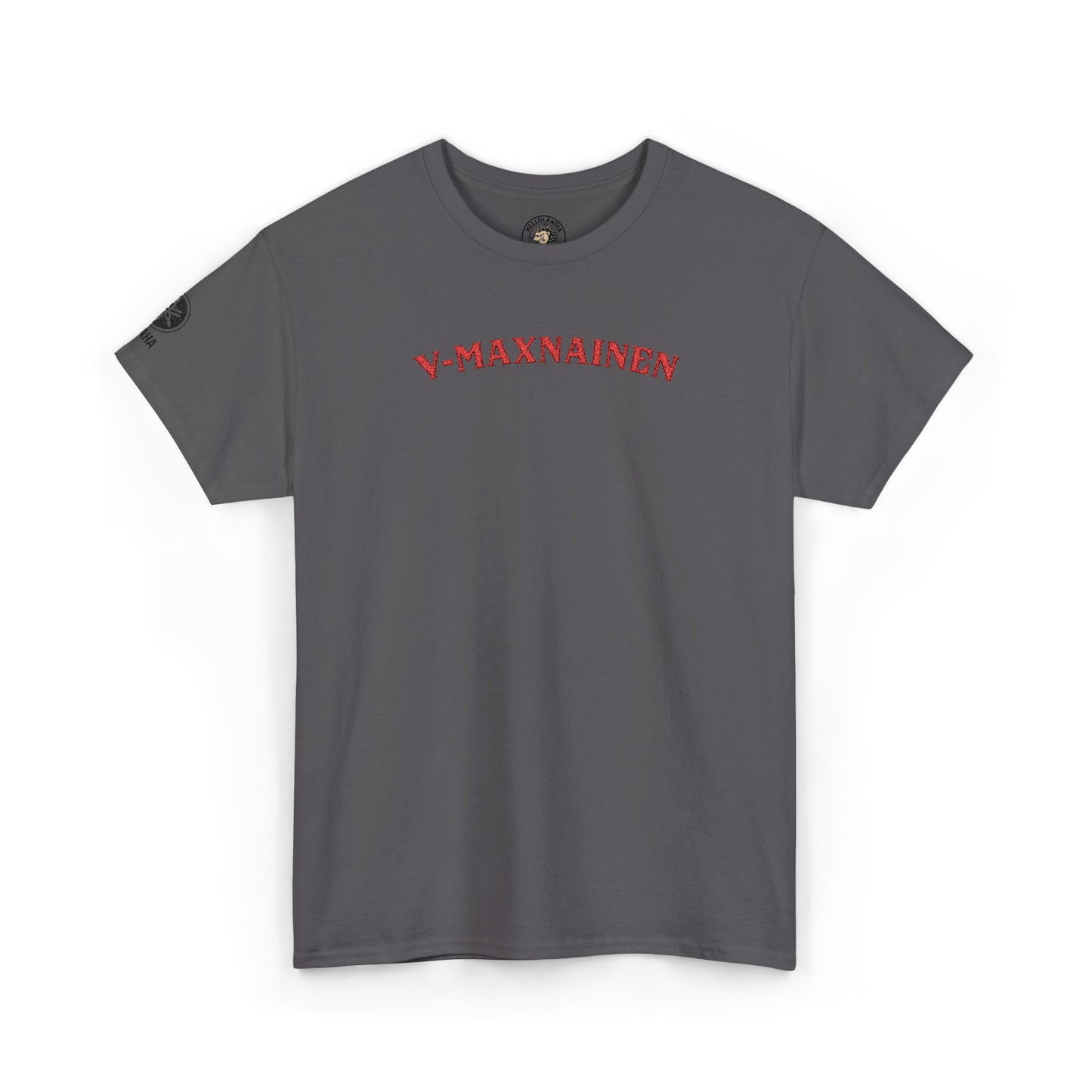 v-maxnainen Graphic Tee — Retro Script biker Lover T-Shirt