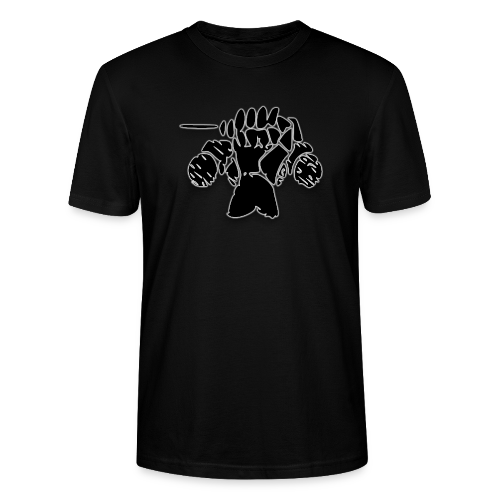 Panssarimies Stanley/Stella CRAFTER unisex t-paita - musta