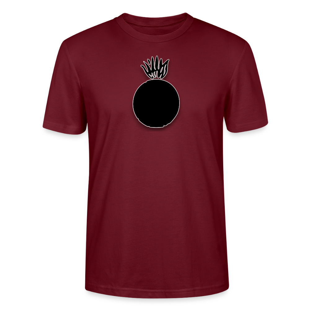 Tykkimiehen t-paita Stanley/Stella CRAFTER unisex - burgundin punainen