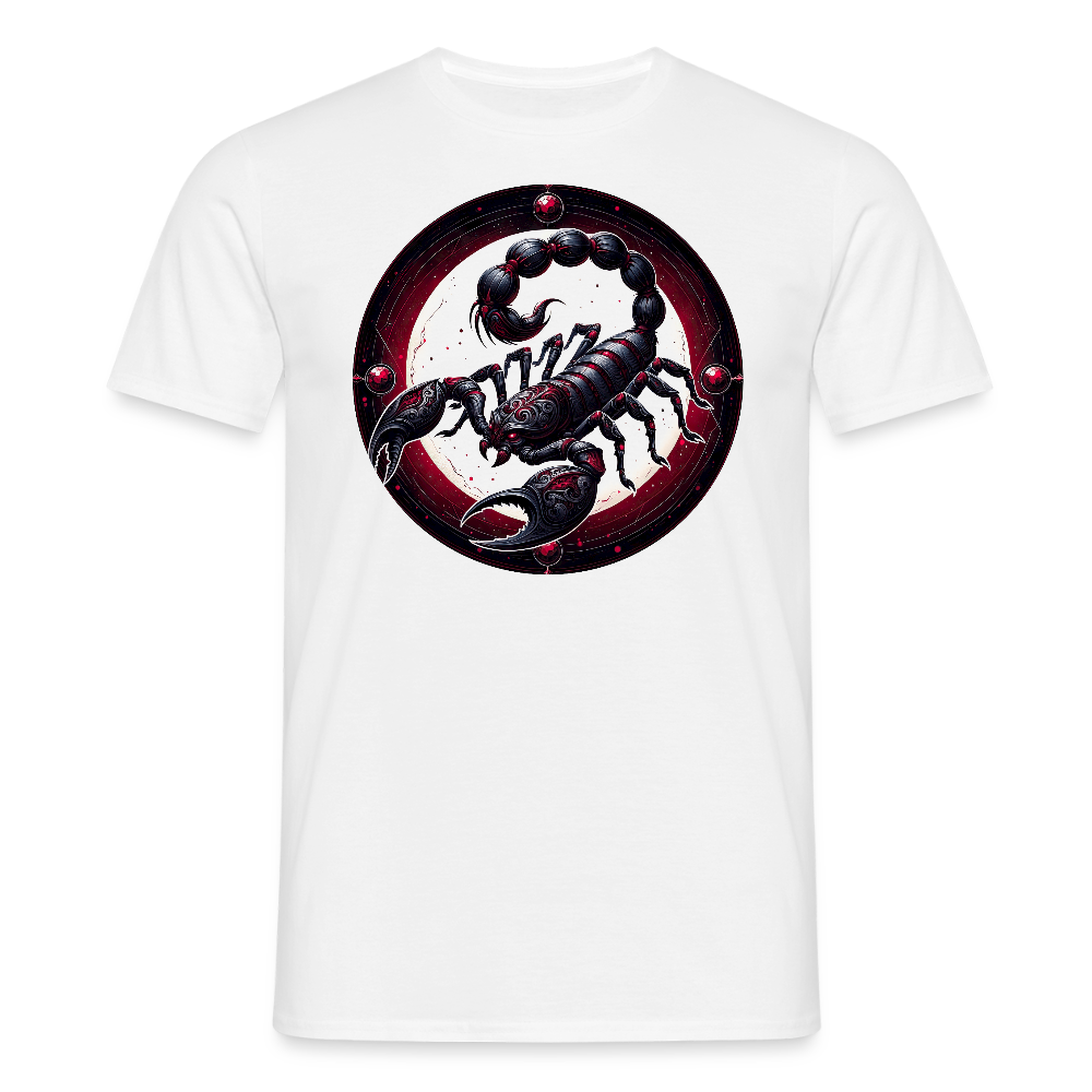 scorpio Miesten t-paita - valkoinen