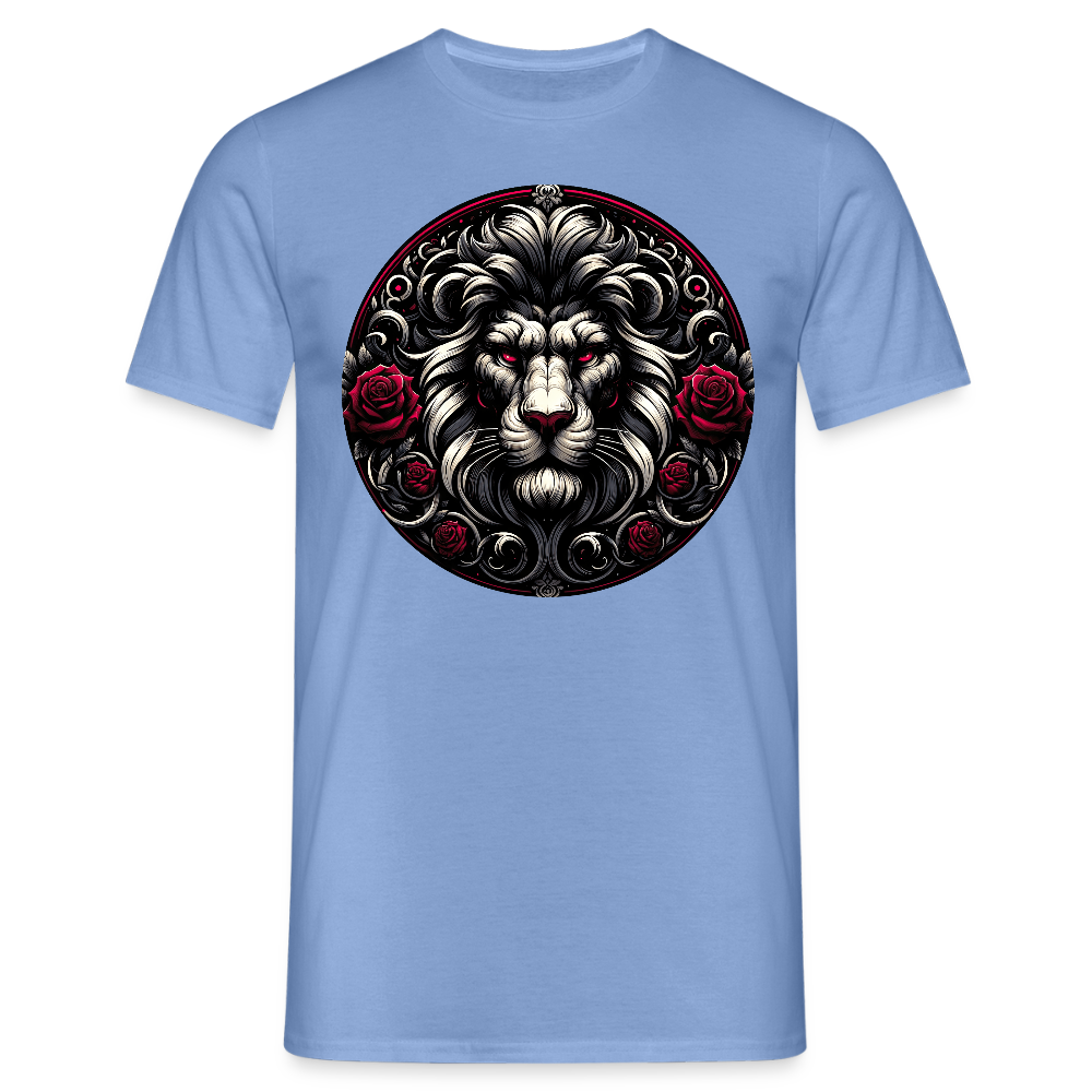 leijona horoskooppi Miesten t-paita - carolina blue