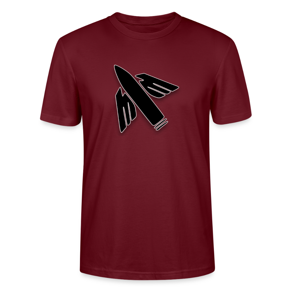 Ilmatorjuntamies Stanley/Stella CRAFTER unisex t-paita - burgundin punainen