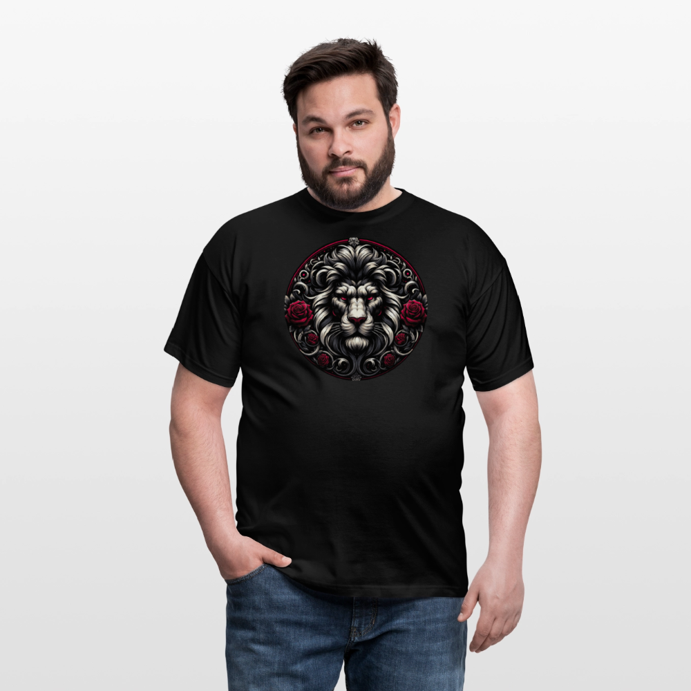 leijona horoskooppi Miesten t-paita - musta