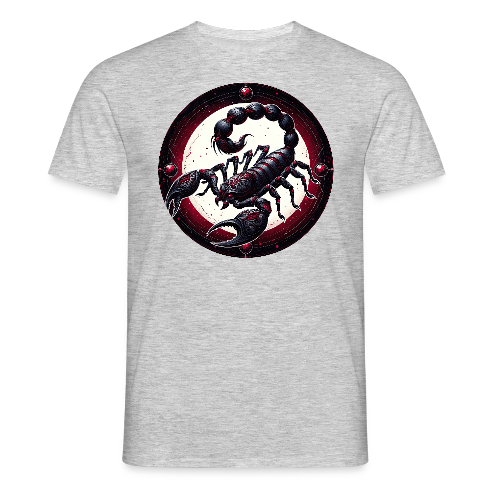 scorpio Miesten t-paita - harmaasävyinen