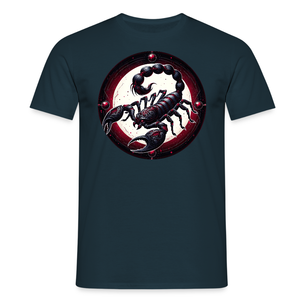 scorpio Miesten t-paita - laivasto sininen