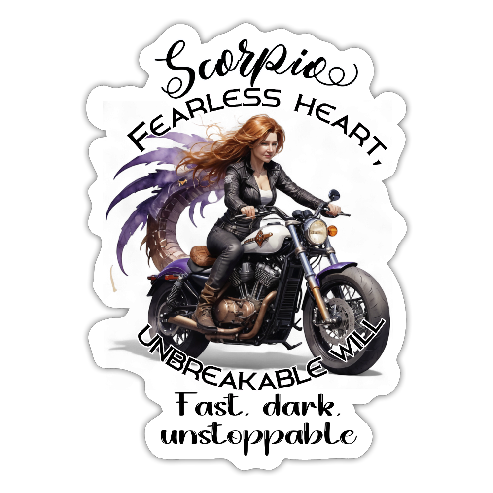 fearless heart skorpioni – biker editioni - Tarra - mattavalkoinen