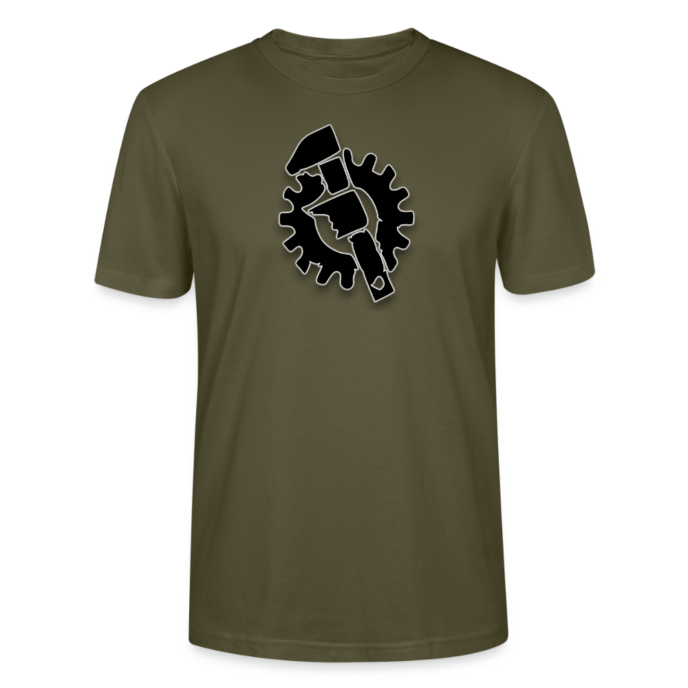 asentaja Stanley/Stella CRAFTER unisex t-paita - khaki