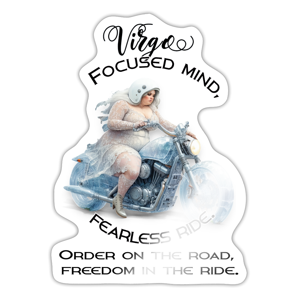 focused mind neitsyt – Biker-versio Tarra - valkoinen kiiltävä