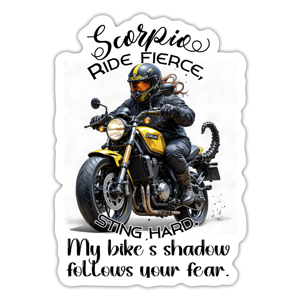 Ride fierce skorpioni – biker editioni - Tarra - mattavalkoinen