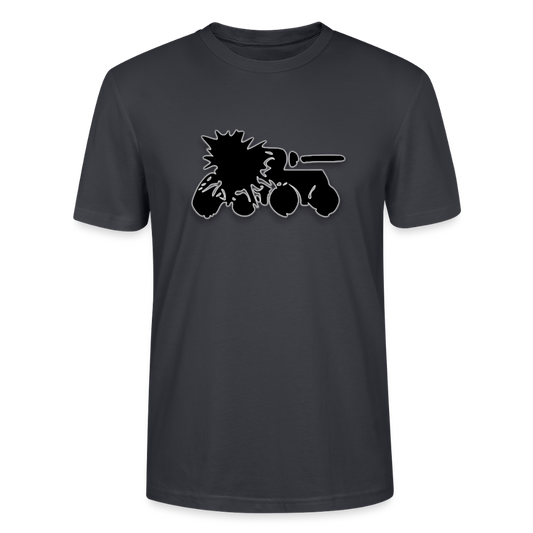 panssarintorjuntamies Stanley/Stella CRAFTER unisex t-paita - tummanharmaansininen