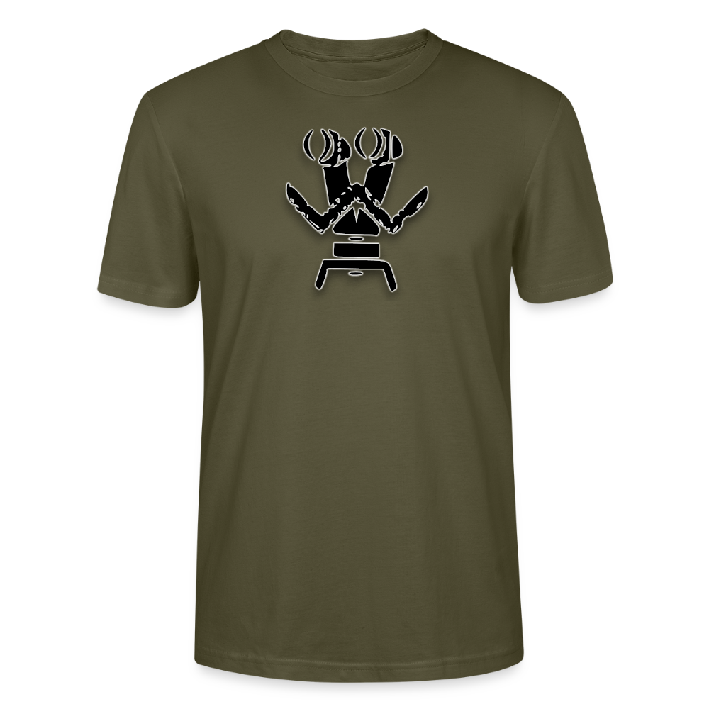 TULENJOHTAJA – Paita, jossa pelkkä läsnäolo haisee ruudilta. - Stanley/Stella CRAFTER unisex t-paita - khaki