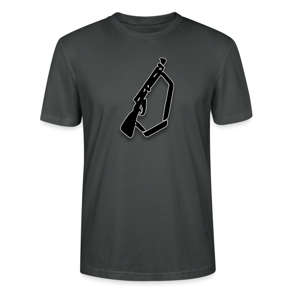 jääräri Stanley/Stella CRAFTER unisex t-paita - hiilenharmaa